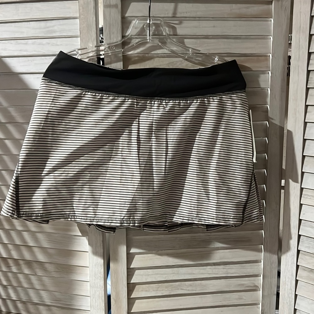 Lululemon pace setter skort 8 tall